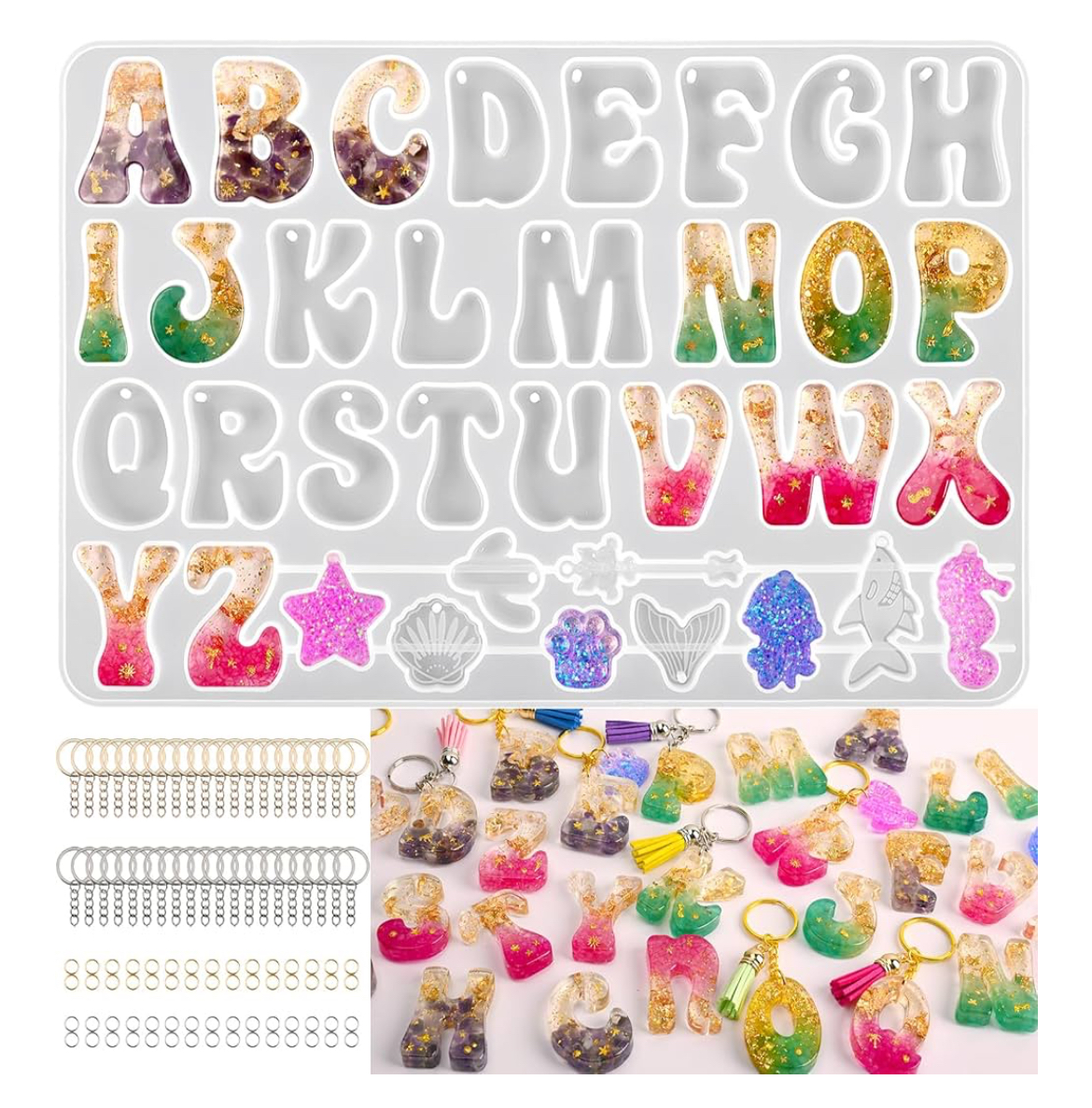 Alphabet Keychain